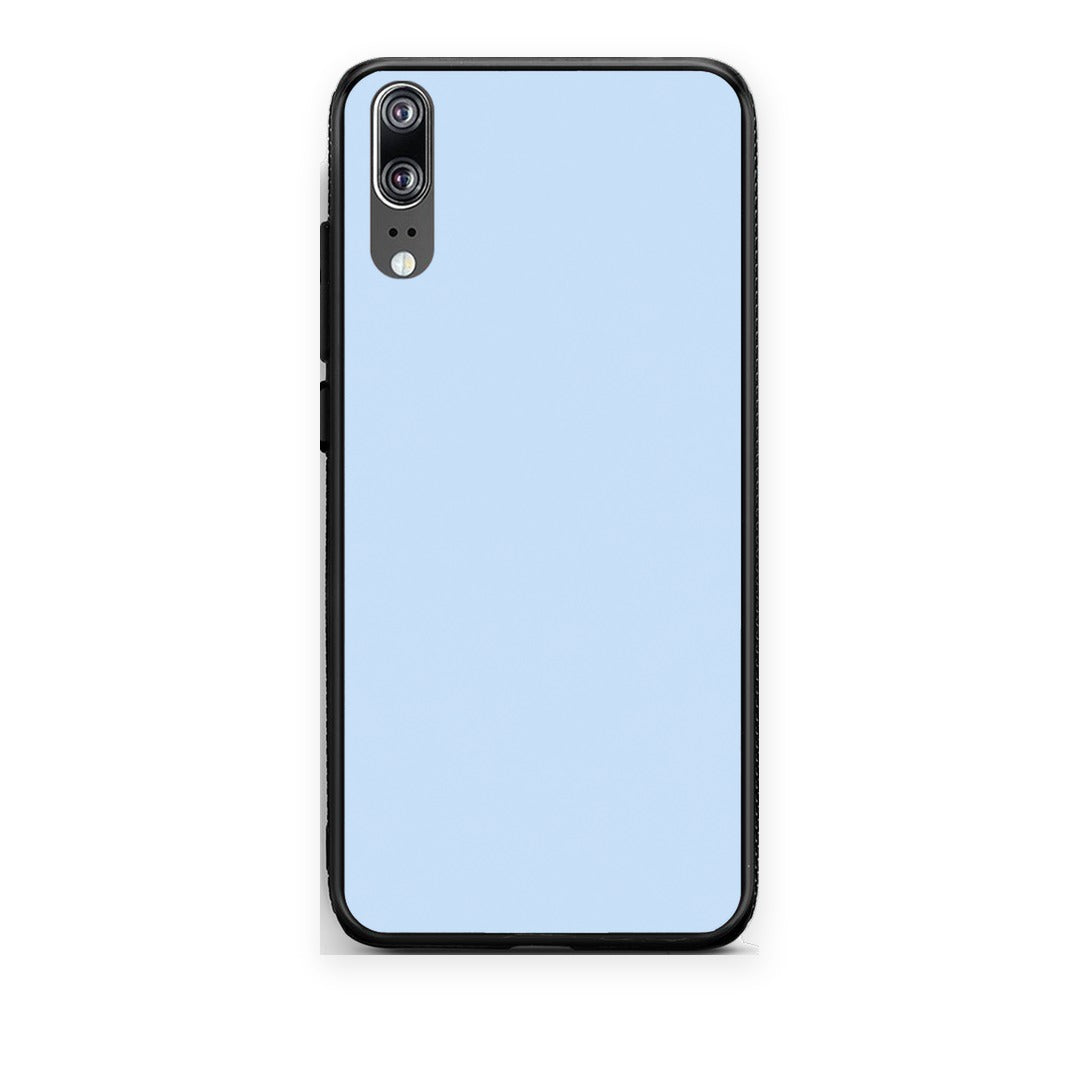 Θήκη Huawei P20 Powder Blue από τη Smartfits με σχέδιο στο πίσω μέρος και μαύρο περίβλημα | Huawei P20 Powder Blue case with colorful back and black bezels
