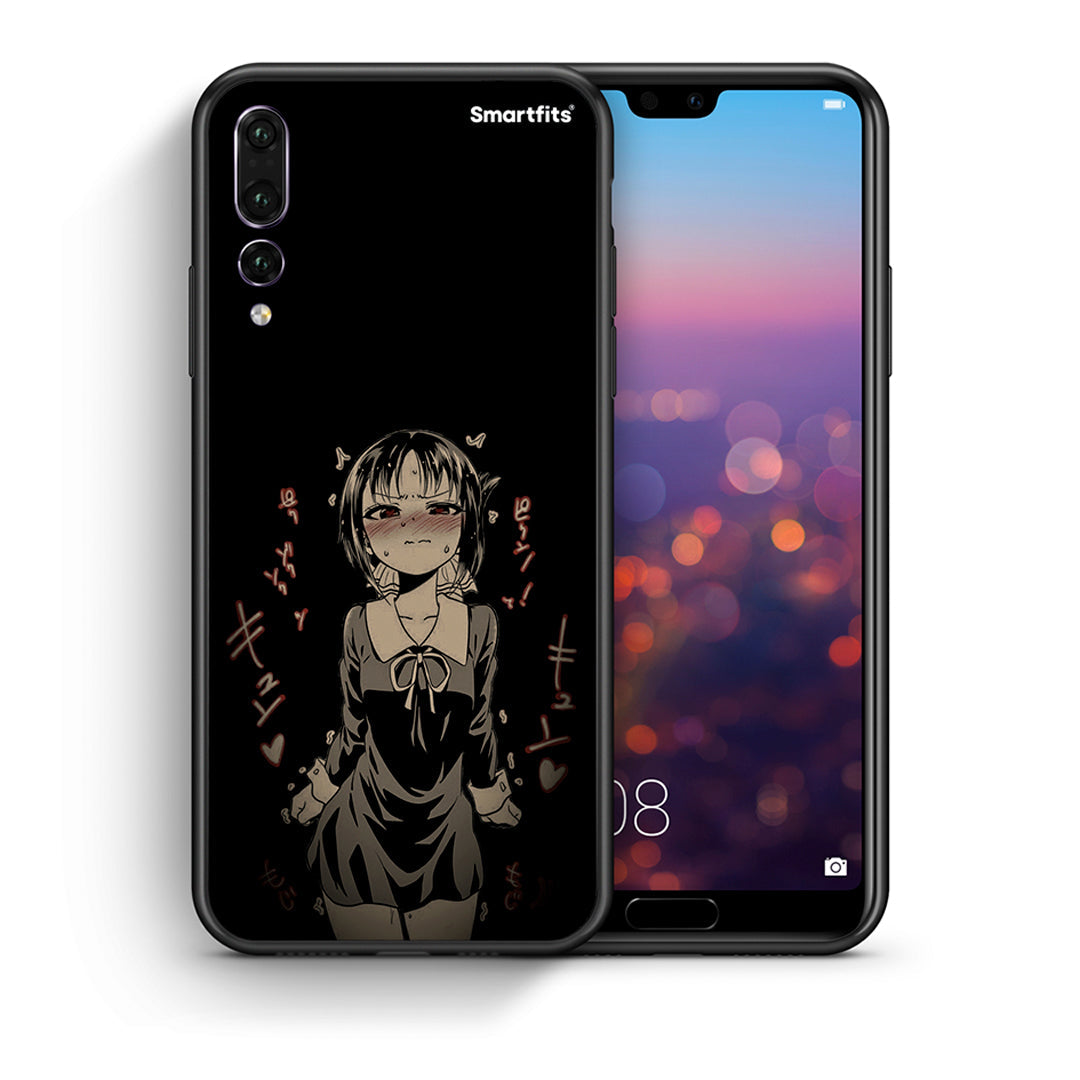 Θήκη Huawei P20 Pro Anime Girl από τη Smartfits με σχέδιο στο πίσω μέρος και μαύρο περίβλημα | Huawei P20 Pro Anime Girl case with colorful back and black bezels