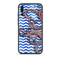Thumbnail for huawei p20 pro Chevron Devilfish θήκη από τη Smartfits με σχέδιο στο πίσω μέρος και μαύρο περίβλημα | Smartphone case with colorful back and black bezels by Smartfits
