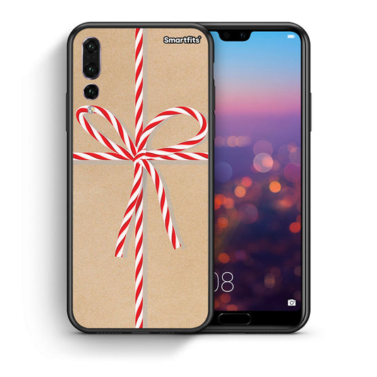 Θήκη Huawei P20 Pro Christmas Gift από τη Smartfits με σχέδιο στο πίσω μέρος και μαύρο περίβλημα | Huawei P20 Pro Christmas Gift case with colorful back and black bezels