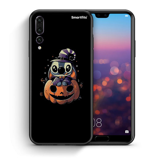 Θήκη Huawei P20 Pro Halloween Stitch από τη Smartfits με σχέδιο στο πίσω μέρος και μαύρο περίβλημα | Huawei P20 Pro Halloween Stitch case with colorful back and black bezels