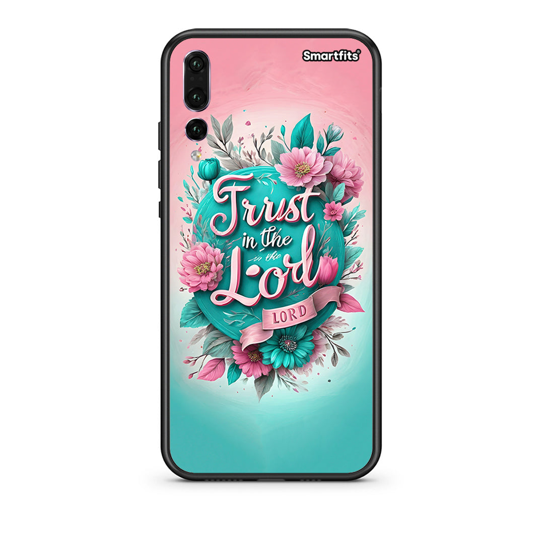 huawei p20 pro Lord Trust θήκη από τη Smartfits με σχέδιο στο πίσω μέρος και μαύρο περίβλημα | Smartphone case with colorful back and black bezels by Smartfits
