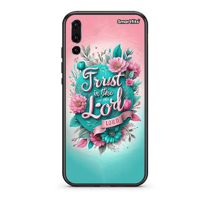 huawei p20 pro Lord Trust θήκη από τη Smartfits με σχέδιο στο πίσω μέρος και μαύρο περίβλημα | Smartphone case with colorful back and black bezels by Smartfits