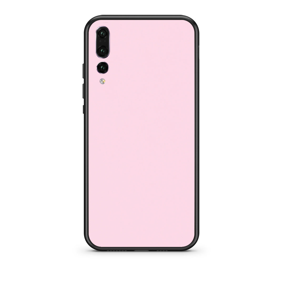 Θήκη Huawei P20 Pro Pale Pink από τη Smartfits με σχέδιο στο πίσω μέρος και μαύρο περίβλημα | Huawei P20 Pro Pale Pink case with colorful back and black bezels