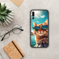 Thumbnail for Summer Cat - Huawei P20 Pro θήκη