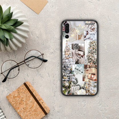 White Christmas - Huawei P20 Pro θήκη