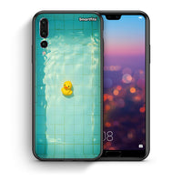 Thumbnail for Θήκη Huawei P20 Pro Yellow Duck από τη Smartfits με σχέδιο στο πίσω μέρος και μαύρο περίβλημα | Huawei P20 Pro Yellow Duck case with colorful back and black bezels