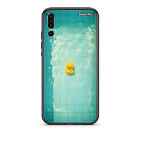 Thumbnail for huawei p20 pro Yellow Duck θήκη από τη Smartfits με σχέδιο στο πίσω μέρος και μαύρο περίβλημα | Smartphone case with colorful back and black bezels by Smartfits