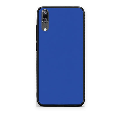 Θήκη Huawei P20 Royal Blue από τη Smartfits με σχέδιο στο πίσω μέρος και μαύρο περίβλημα | Huawei P20 Royal Blue case with colorful back and black bezels