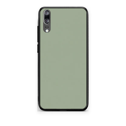 Θήκη Huawei P20 Sage Green από τη Smartfits με σχέδιο στο πίσω μέρος και μαύρο περίβλημα | Huawei P20 Sage Green case with colorful back and black bezels