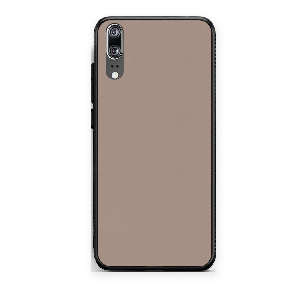 Θήκη Huawei P20 Warm Taupe από τη Smartfits με σχέδιο στο πίσω μέρος και μαύρο περίβλημα | Huawei P20 Warm Taupe case with colorful back and black bezels