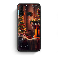 Thumbnail for Huawei P30 Lite Home For Christmas θήκη από τη Smartfits με σχέδιο στο πίσω μέρος και μαύρο περίβλημα | Smartphone case with colorful back and black bezels by Smartfits