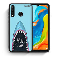 Thumbnail for Θήκη Huawei P30 Lite Hug Me από τη Smartfits με σχέδιο στο πίσω μέρος και μαύρο περίβλημα | Huawei P30 Lite Hug Me case with colorful back and black bezels