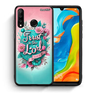 Thumbnail for Θήκη Huawei P30 Lite Lord Trust από τη Smartfits με σχέδιο στο πίσω μέρος και μαύρο περίβλημα | Huawei P30 Lite Lord Trust case with colorful back and black bezels