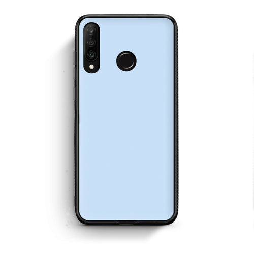 Θήκη Huawei P30 Lite Powder Blue από τη Smartfits με σχέδιο στο πίσω μέρος και μαύρο περίβλημα | Huawei P30 Lite Powder Blue case with colorful back and black bezels