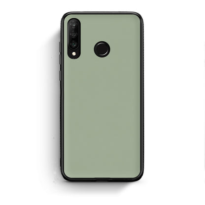 Θήκη Huawei P30 Lite Sage Green από τη Smartfits με σχέδιο στο πίσω μέρος και μαύρο περίβλημα | Huawei P30 Lite Sage Green case with colorful back and black bezels