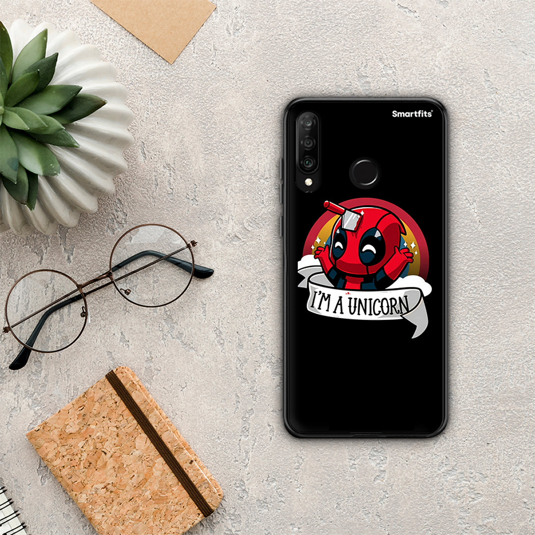 Unicorn Deadpool - Huawei P30 Lite θήκη