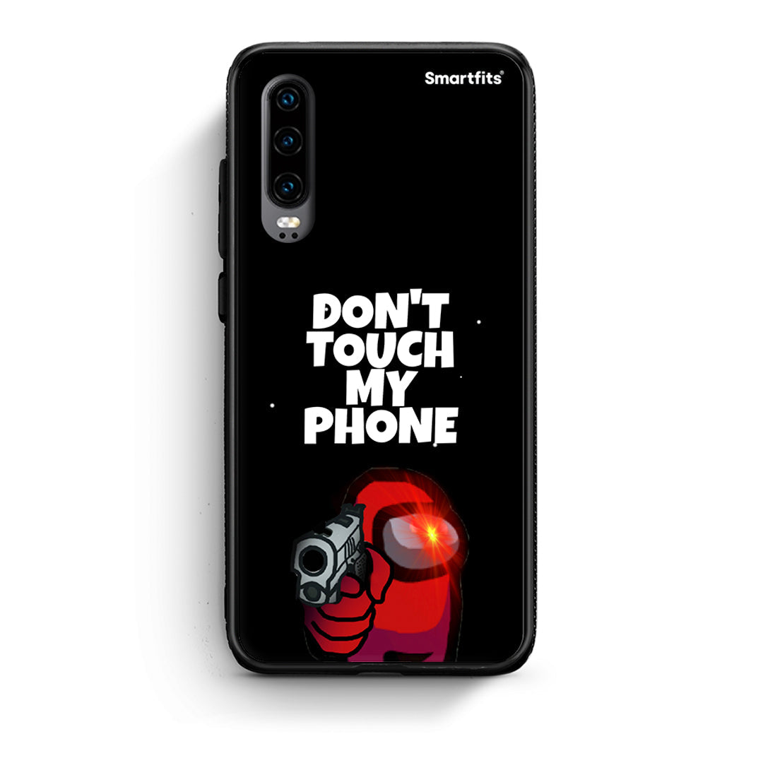 Huawei P30 My Phone θήκη από τη Smartfits με σχέδιο στο πίσω μέρος και μαύρο περίβλημα | Smartphone case with colorful back and black bezels by Smartfits
