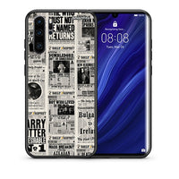 Thumbnail for Θήκη Huawei P30 Pro Harry Paper από τη Smartfits με σχέδιο στο πίσω μέρος και μαύρο περίβλημα | Huawei P30 Pro Harry Paper case with colorful back and black bezels