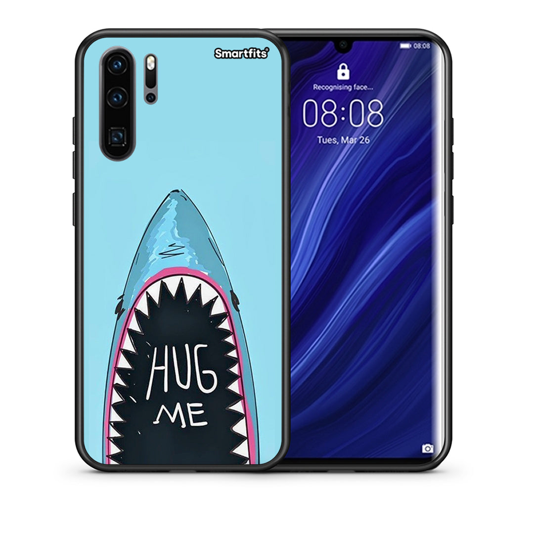 Θήκη Huawei P30 Pro Hug Me από τη Smartfits με σχέδιο στο πίσω μέρος και μαύρο περίβλημα | Huawei P30 Pro Hug Me case with colorful back and black bezels