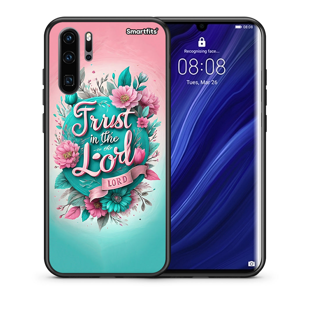 Θήκη Huawei P30 Pro Lord Trust από τη Smartfits με σχέδιο στο πίσω μέρος και μαύρο περίβλημα | Huawei P30 Pro Lord Trust case with colorful back and black bezels