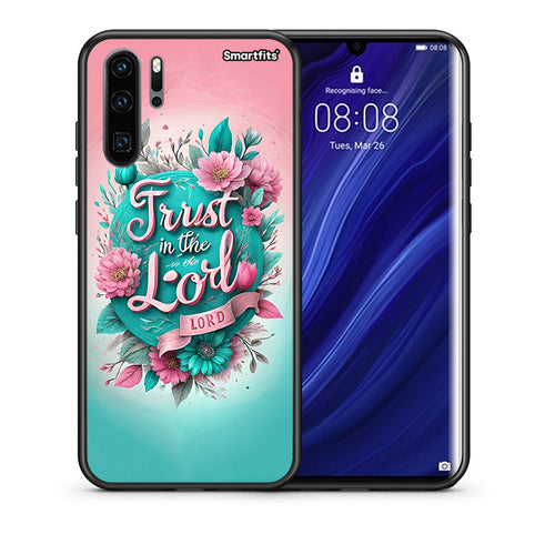 Θήκη Huawei P30 Pro Lord Trust από τη Smartfits με σχέδιο στο πίσω μέρος και μαύρο περίβλημα | Huawei P30 Pro Lord Trust case with colorful back and black bezels