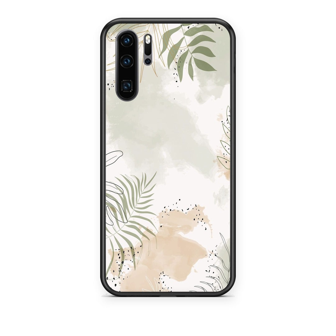Θήκη Huawei P30 Pro Nude Plants από τη Smartfits με σχέδιο στο πίσω μέρος και μαύρο περίβλημα | Huawei P30 Pro Nude Plants case with colorful back and black bezels