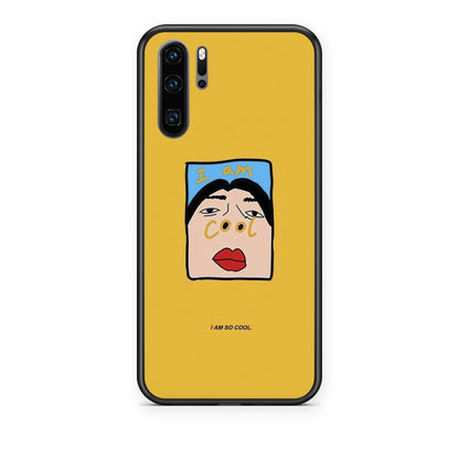 Θήκη Huawei P30 Pro So Cool από τη Smartfits με σχέδιο στο πίσω μέρος και μαύρο περίβλημα | Huawei P30 Pro So Cool case with colorful back and black bezels