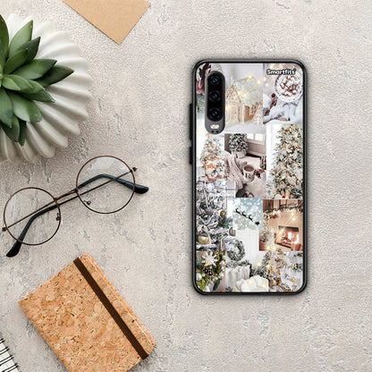 White Christmas - Huawei P30 θήκη