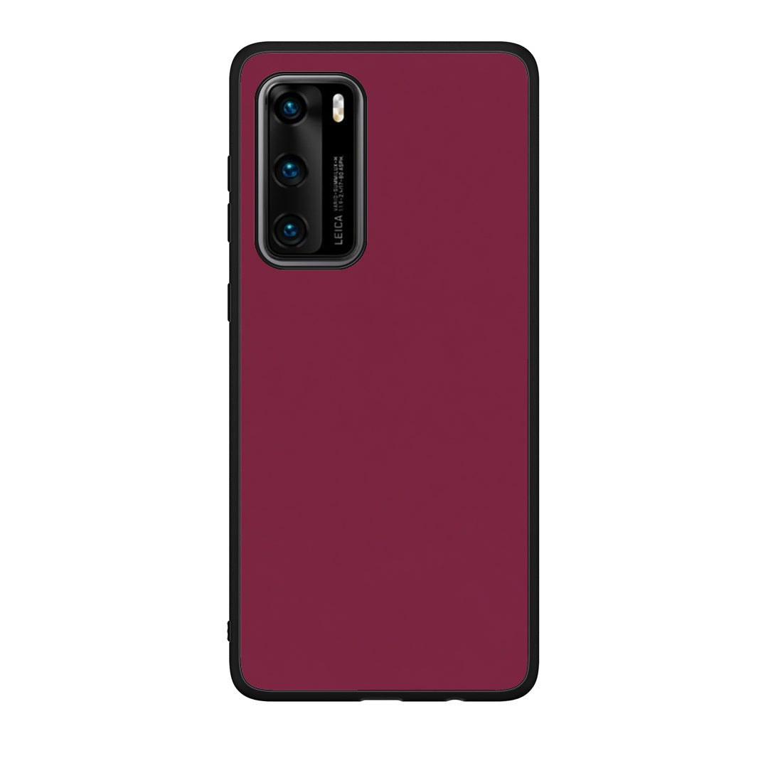 Θήκη Huawei P40 Burgundy από τη Smartfits με σχέδιο στο πίσω μέρος και μαύρο περίβλημα | Huawei P40 Burgundy case with colorful back and black bezels