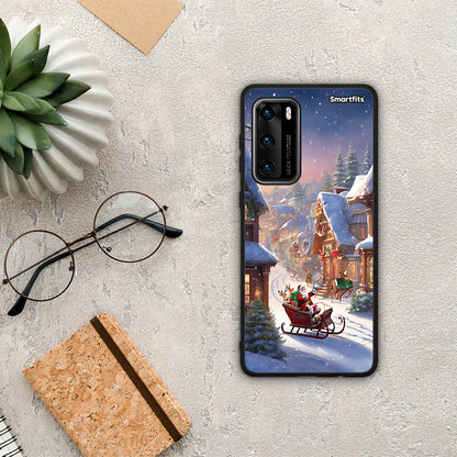 Christmas Snow - Huawei P40 θήκη