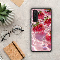 Thumbnail for Θήκη Huawei P40 Lite 5G Juicy Strawberries από τη Smartfits με σχέδιο στο πίσω μέρος και μαύρο περίβλημα | Huawei P40 Lite 5G Juicy Strawberries Case with Colorful Back and Black Bezels