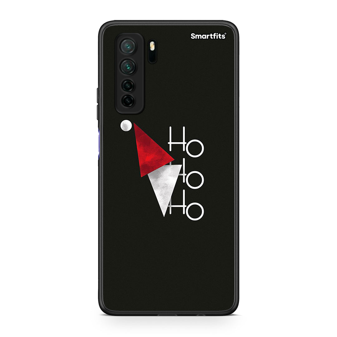 Θήκη Huawei P40 Lite 5G Minimal Christmas από τη Smartfits με σχέδιο στο πίσω μέρος και μαύρο περίβλημα | Huawei P40 Lite 5G Minimal Christmas Case with Colorful Back and Black Bezels