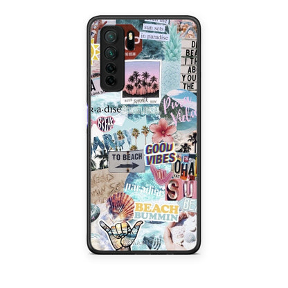Θήκη Huawei P40 Lite 5G Summer Vibes από τη Smartfits με σχέδιο στο πίσω μέρος και μαύρο περίβλημα | Huawei P40 Lite 5G Summer Vibes case with colorful back and black bezels