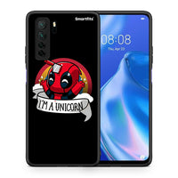 Thumbnail for Θήκη Huawei P40 Lite 5G Unicorn Deadpool από τη Smartfits με σχέδιο στο πίσω μέρος και μαύρο περίβλημα | Huawei P40 Lite 5G Unicorn Deadpool Case with Colorful Back and Black Bezels