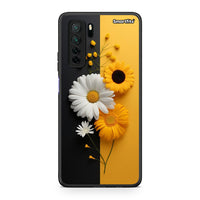 Thumbnail for Θήκη Huawei P40 Lite 5G Yellow Daisies από τη Smartfits με σχέδιο στο πίσω μέρος και μαύρο περίβλημα | Huawei P40 Lite 5G Yellow Daisies Case with Colorful Back and Black Bezels