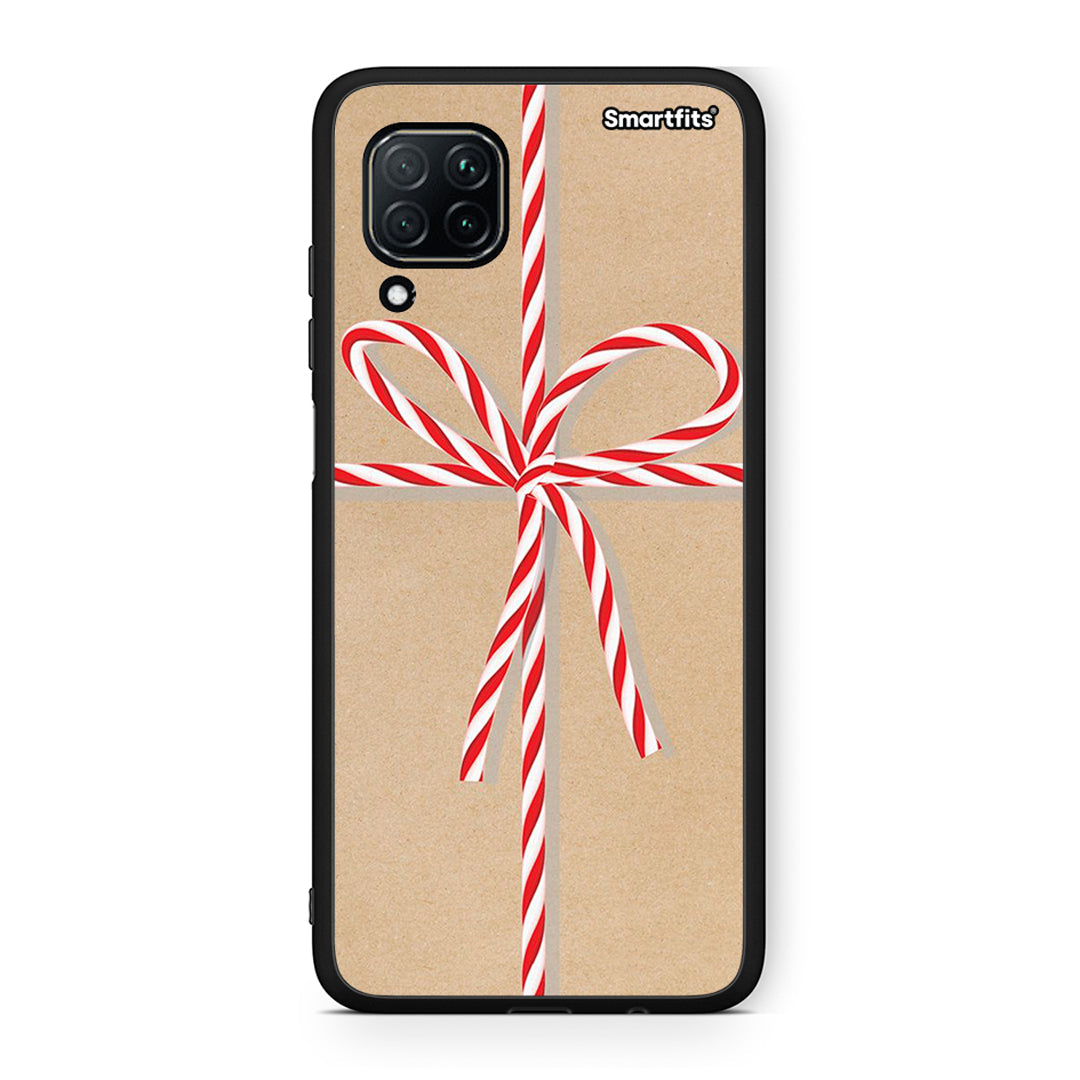 Huawei P40 Lite Christmas Gift θήκη από τη Smartfits με σχέδιο στο πίσω μέρος και μαύρο περίβλημα | Smartphone case with colorful back and black bezels by Smartfits