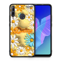 Thumbnail for Θήκη Huawei P40 Lite E Bubble Daisies από τη Smartfits με σχέδιο στο πίσω μέρος και μαύρο περίβλημα | Huawei P40 Lite E Bubble Daisies case with colorful back and black bezels