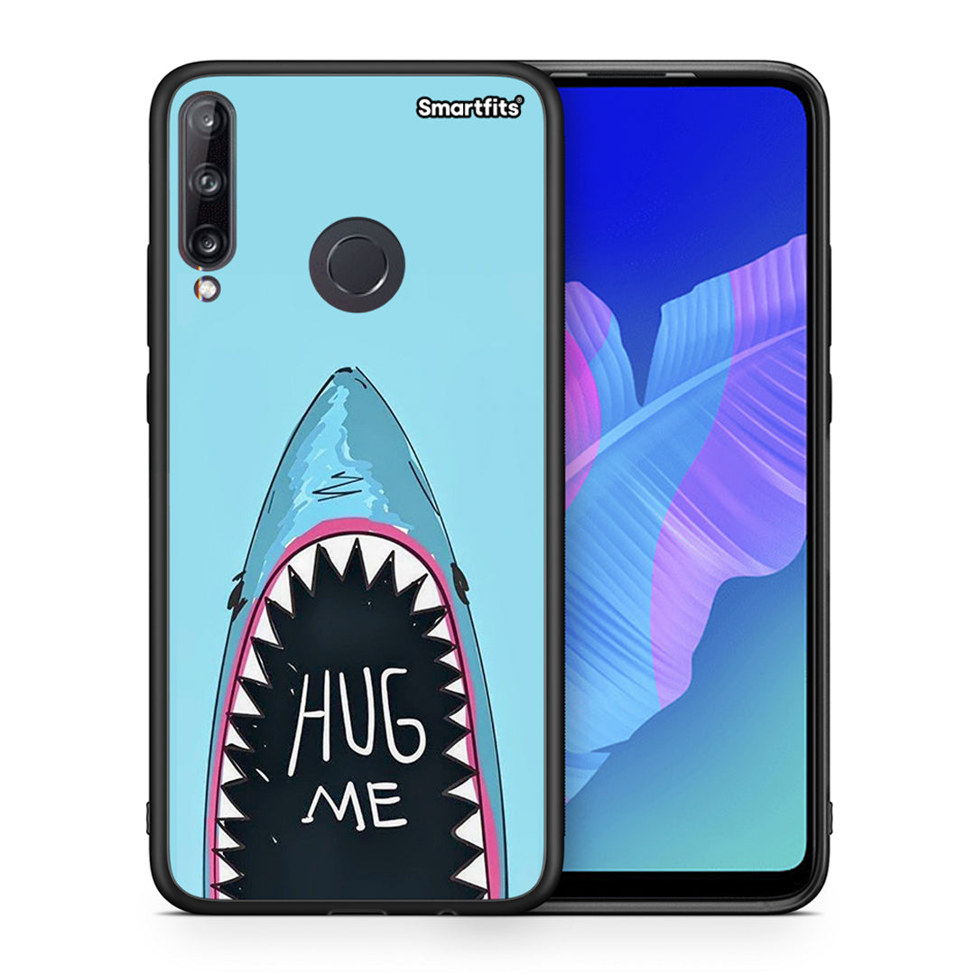 Θήκη Huawei P40 Lite E Hug Me από τη Smartfits με σχέδιο στο πίσω μέρος και μαύρο περίβλημα | Huawei P40 Lite E Hug Me case with colorful back and black bezels