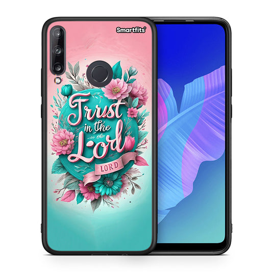 Θήκη Huawei P40 Lite E Lord Trust από τη Smartfits με σχέδιο στο πίσω μέρος και μαύρο περίβλημα | Huawei P40 Lite E Lord Trust case with colorful back and black bezels