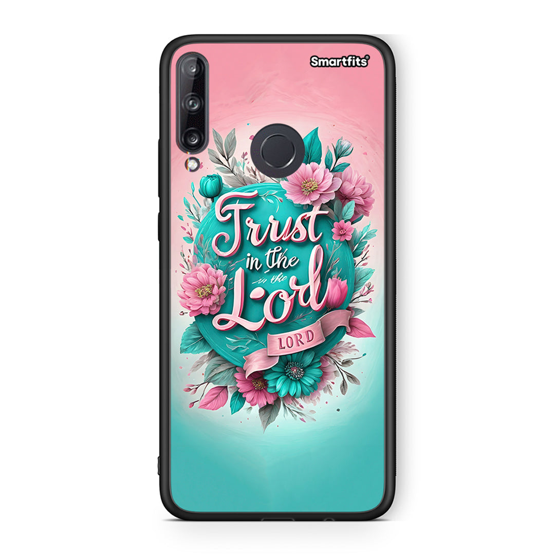 Huawei P40 Lite E Lord Trust θήκη από τη Smartfits με σχέδιο στο πίσω μέρος και μαύρο περίβλημα | Smartphone case with colorful back and black bezels by Smartfits
