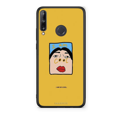 Θήκη Huawei P40 Lite E So Cool από τη Smartfits με σχέδιο στο πίσω μέρος και μαύρο περίβλημα | Huawei P40 Lite E So Cool case with colorful back and black bezels