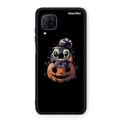 Huawei P40 Lite Halloween Stitch θήκη από τη Smartfits με σχέδιο στο πίσω μέρος και μαύρο περίβλημα | Smartphone case with colorful back and black bezels by Smartfits