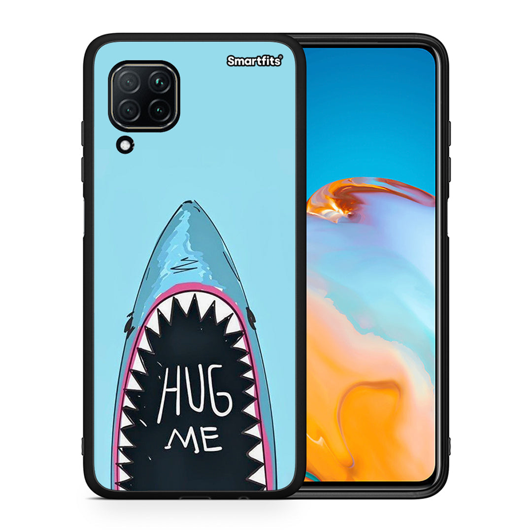 Θήκη Huawei P40 Lite Hug Me από τη Smartfits με σχέδιο στο πίσω μέρος και μαύρο περίβλημα | Huawei P40 Lite Hug Me case with colorful back and black bezels