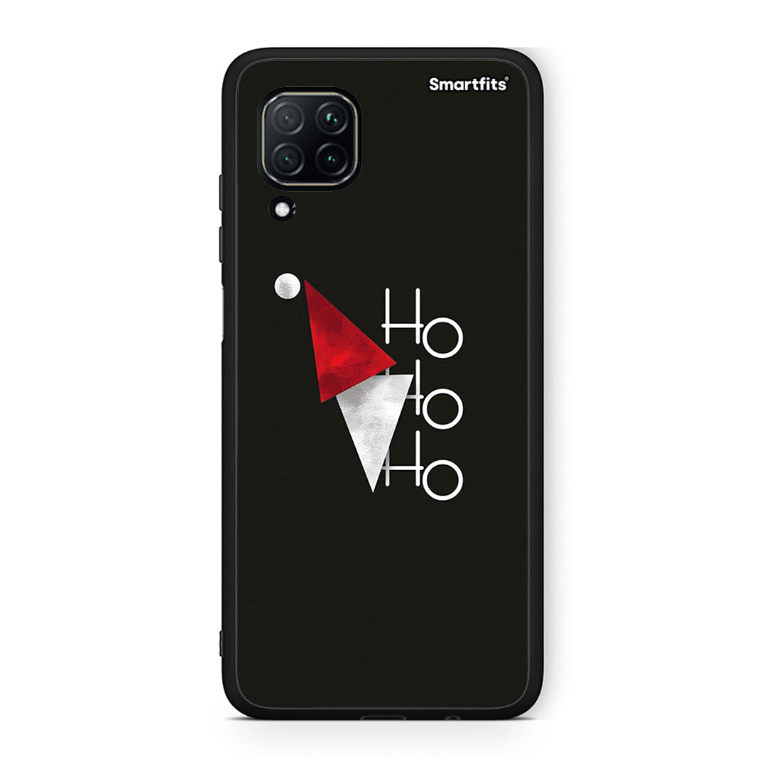 Huawei P40 Lite Minimal Christmas θήκη από τη Smartfits με σχέδιο στο πίσω μέρος και μαύρο περίβλημα | Smartphone case with colorful back and black bezels by Smartfits