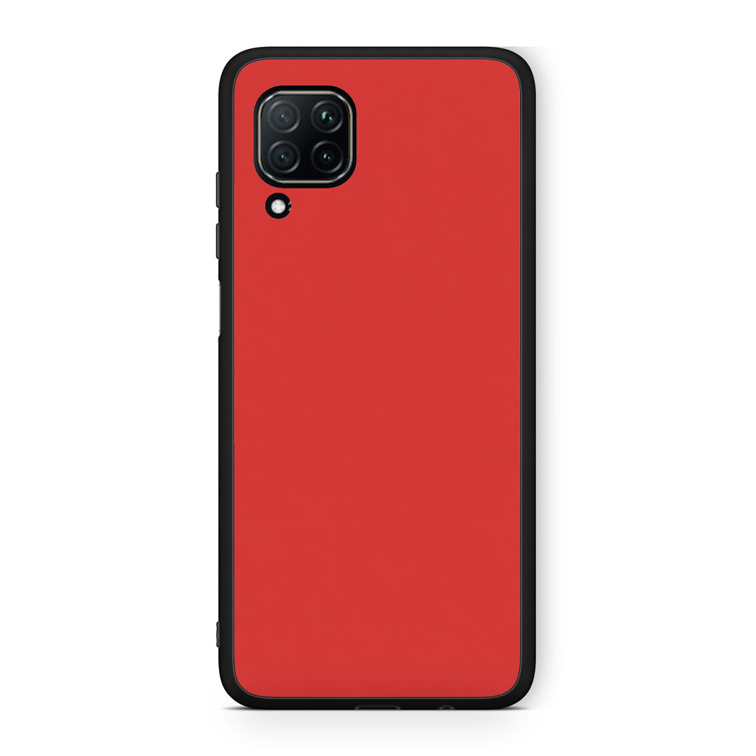 Θήκη Huawei P40 Lite Poppy Red από τη Smartfits με σχέδιο στο πίσω μέρος και μαύρο περίβλημα | Huawei P40 Lite Poppy Red case with colorful back and black bezels