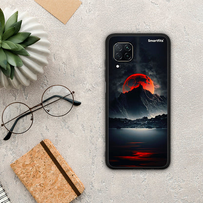 Red Full Moon - Huawei P40 Lite θήκη