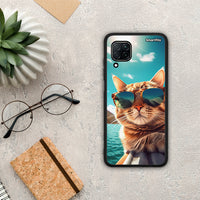 Thumbnail for Summer Cat - Huawei P40 Lite θήκη