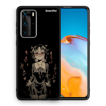 Θήκη Huawei P40 Pro Anime Girl από τη Smartfits με σχέδιο στο πίσω μέρος και μαύρο περίβλημα | Huawei P40 Pro Anime Girl case with colorful back and black bezels