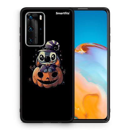 Θήκη Huawei P40 Pro Halloween Stitch από τη Smartfits με σχέδιο στο πίσω μέρος και μαύρο περίβλημα | Huawei P40 Pro Halloween Stitch case with colorful back and black bezels